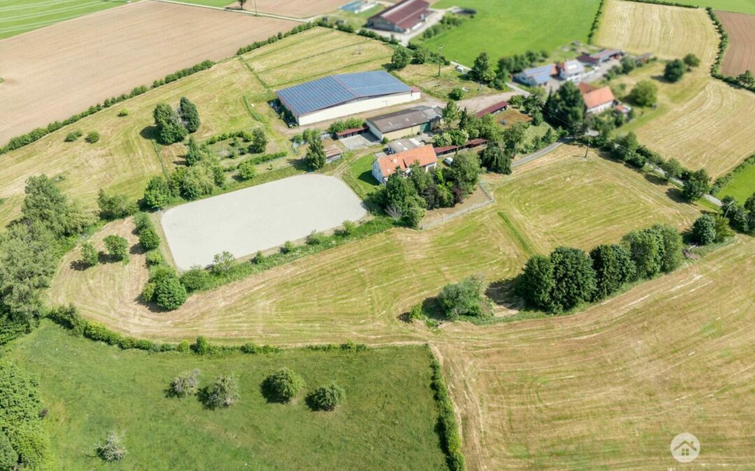 Vielseitiger Pferdehof direkt an der Grenze zur Schweiz | mit Wohnhaus, Reithalle, Reitplatz, uvm.