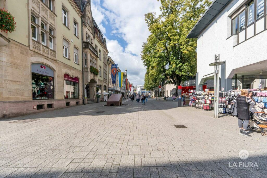 Fußgängerzone, 1A-Lage