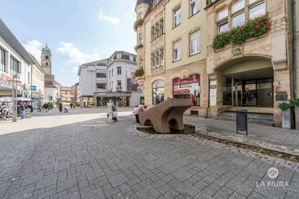 Fußgängerzone, 1A-Lage