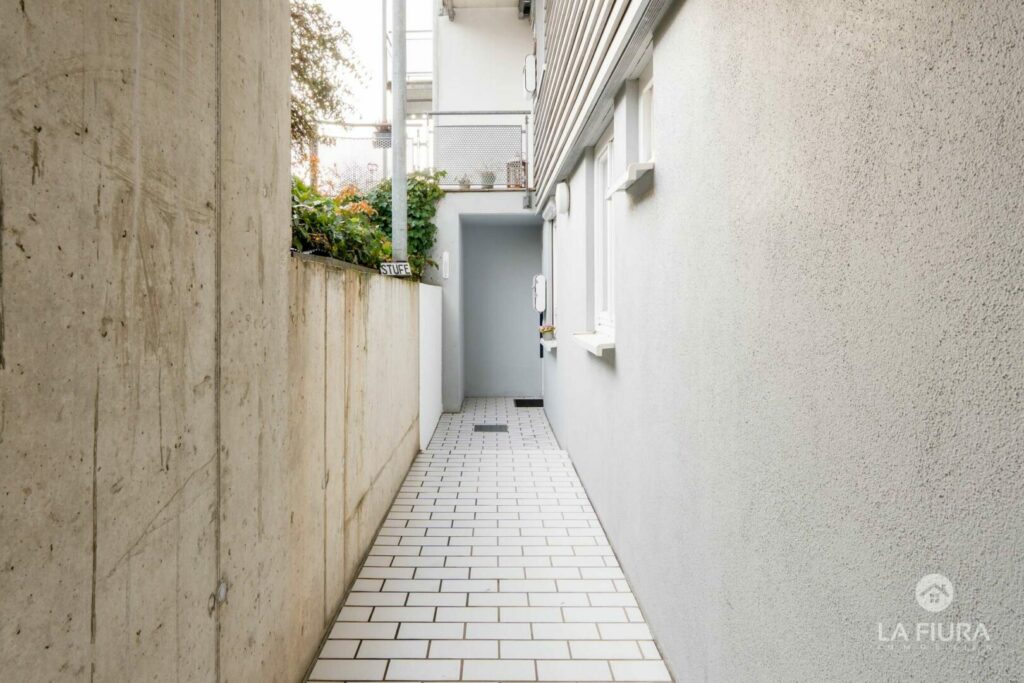 Privater Eingangsbereich