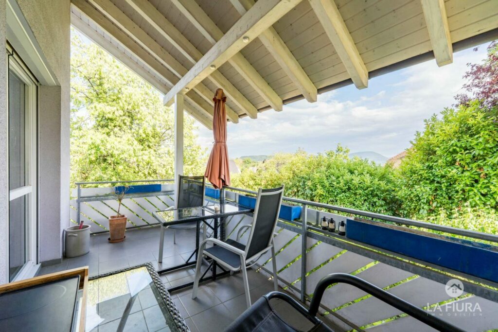 Balkon mit Aussicht