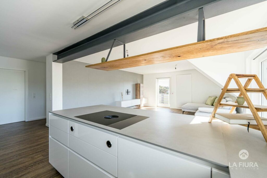 Küche mit Bora-Kochfeld