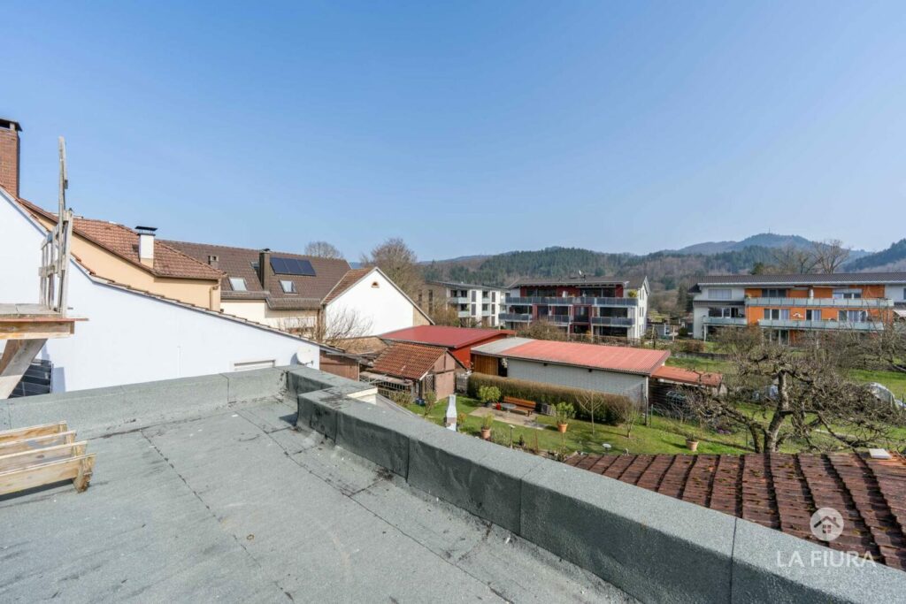 DG Flachdach, Terrasse