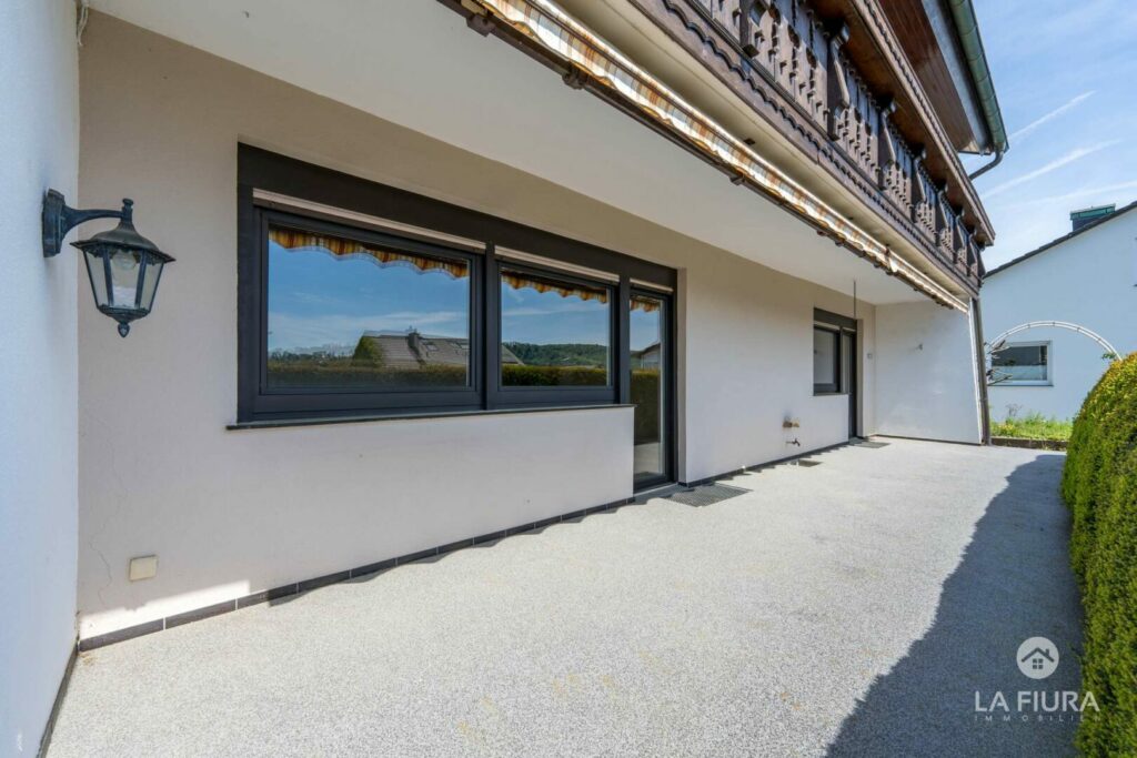 Südseite Terrasse