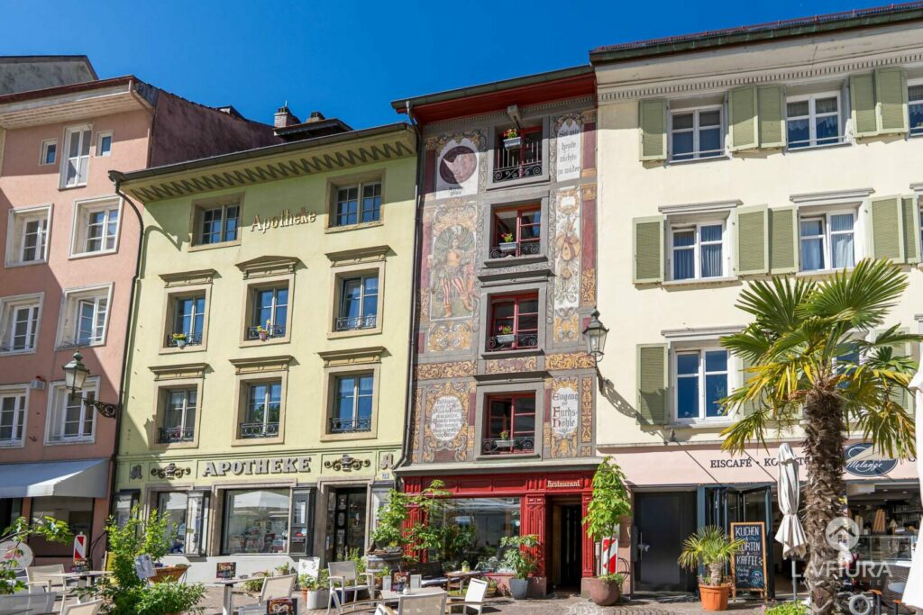 Eingang Laden u. Haus