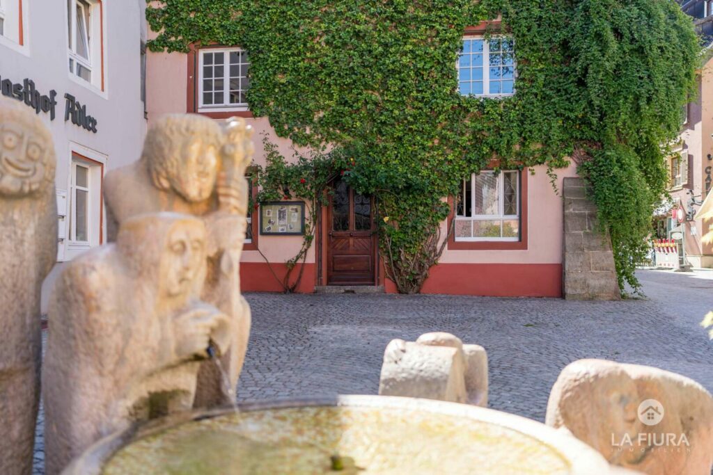 Außenbereich am Narrenbrunnen
