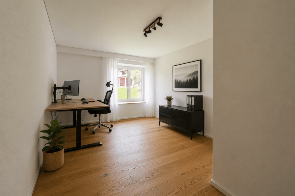 Büro, Kind, Gäste
